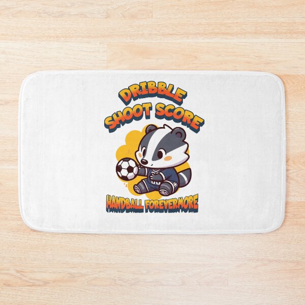 Item preview, Dribble Shoot Score Badger designed and sold by LemuellTrends.