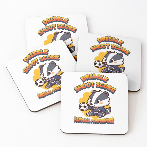 Item preview, Dribble Shoot Score Badger designed and sold by LemuellTrends.