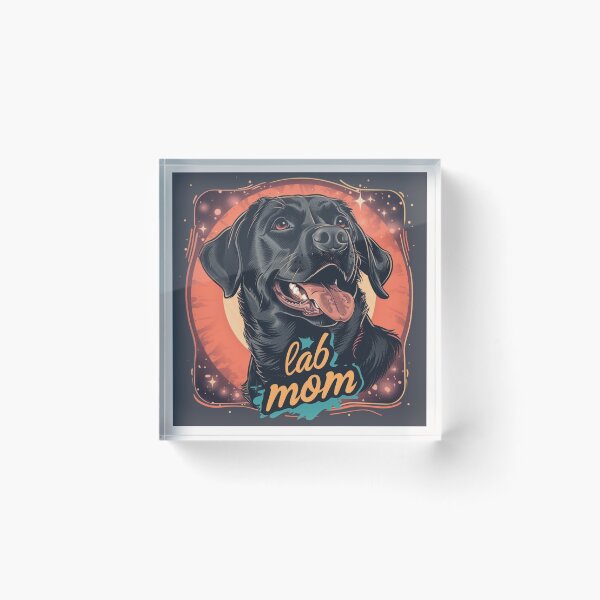Artikelvorschau, Black Lab mom entworfen und verkauft von MendaciousMina.