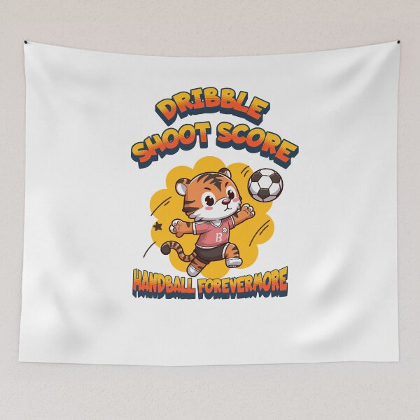 Item preview, Dribble Shoot Score Tiger designed and sold by LemuellTrends.