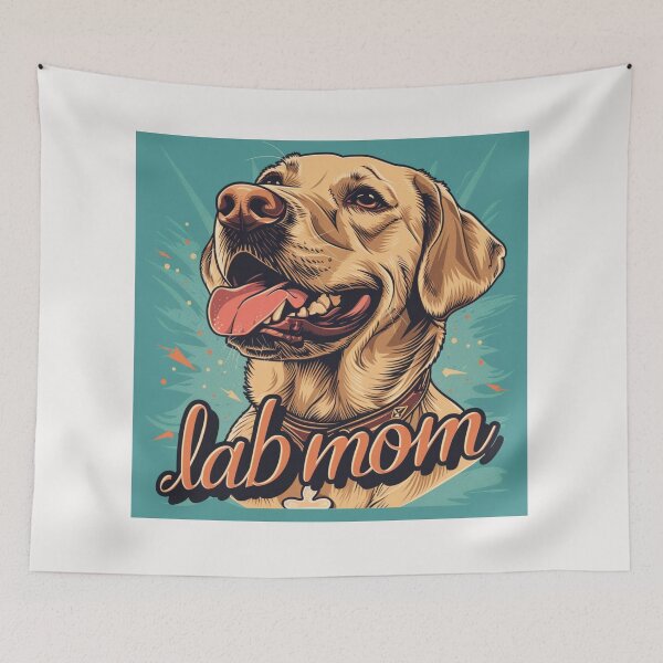 Item preview, Yellow Lab mom designed and sold by MendaciousMina.