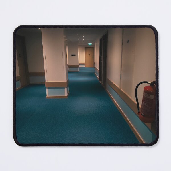 Item preview, Dreaming of Home | Liminal Space Corridor designed and sold by LiminalLane.