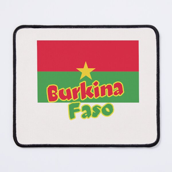 Item preview, Burkina Faso Flag Map STATE designed and sold by AnimalsDH305.