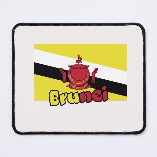 Item preview, Brunei Flag Map STATE designed and sold by AnimalsDH305.