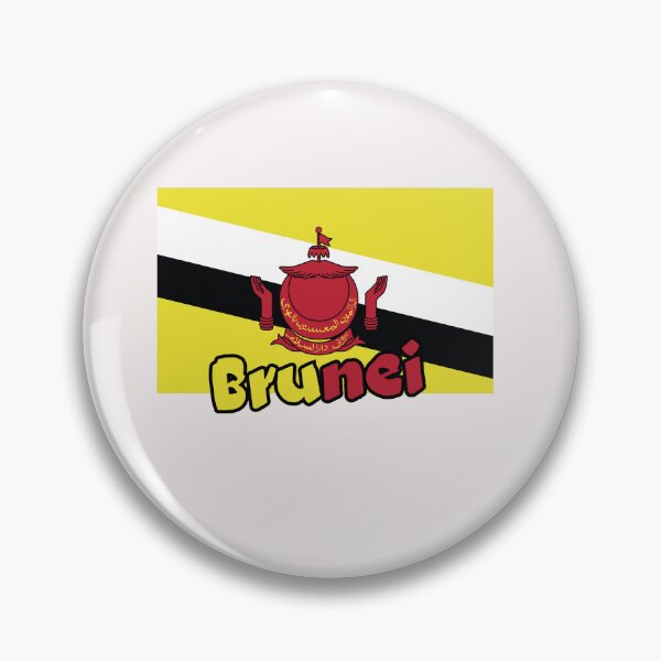Item preview, Brunei Flag Map STATE designed and sold by AnimalsDH305.