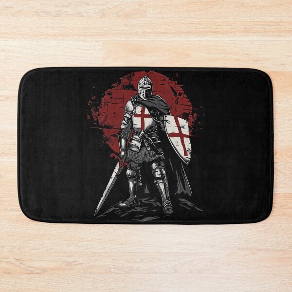 Item preview, Templar Knight with Sword and Shield - Classic Medieval Sketch designed and sold by Odd World.