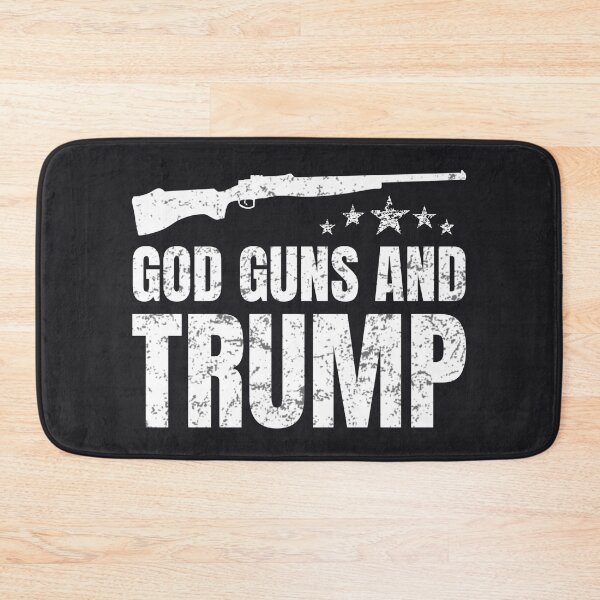 Item preview, God Guns And Trump designed and sold by CreepyCornerArt.