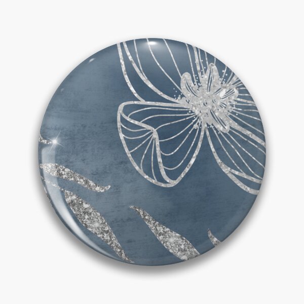 Item preview, Silver Flower Pattern designed and sold by Pixiejim.