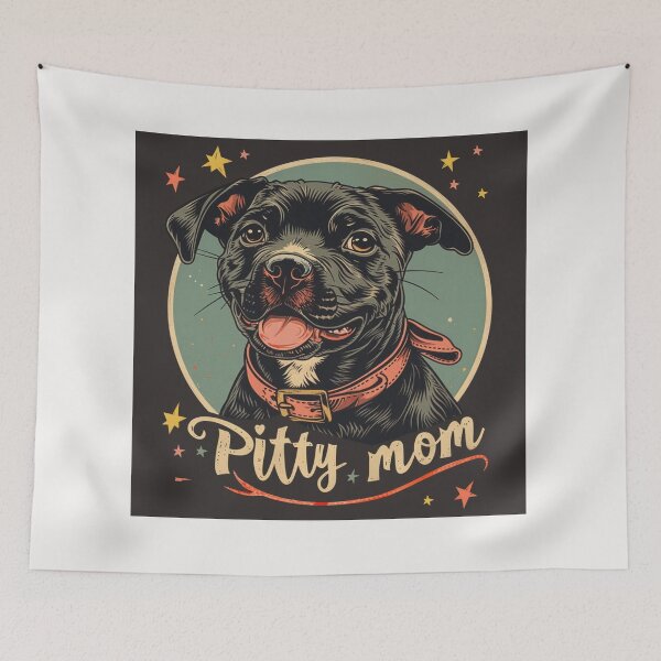 Item preview, Pitbull mom designed and sold by MendaciousMina.