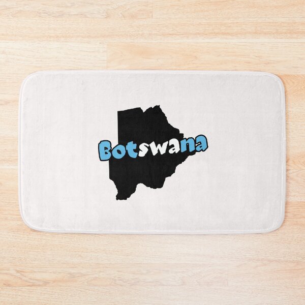 Item preview, Botswana Flag Map State Gaborone designed and sold by AnimalsDH305.