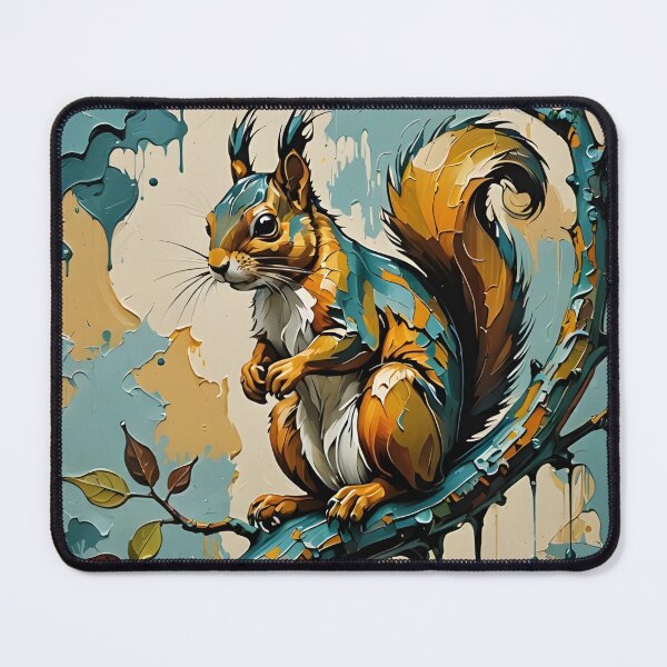 Item preview, Patchy Squirrel designed and sold by AJSRPrints.