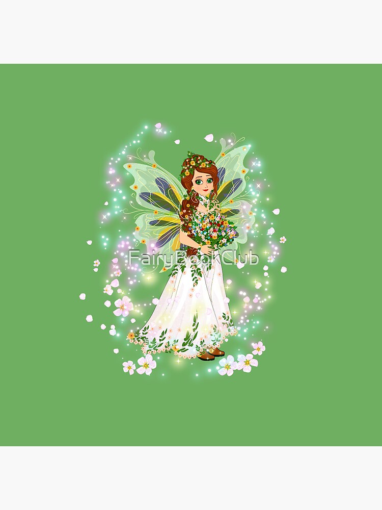 Thumbnail 3 of 3, Pin, A Beautiful Forest Wedding Fairy Bride™ designed and sold by FairyBookClub.