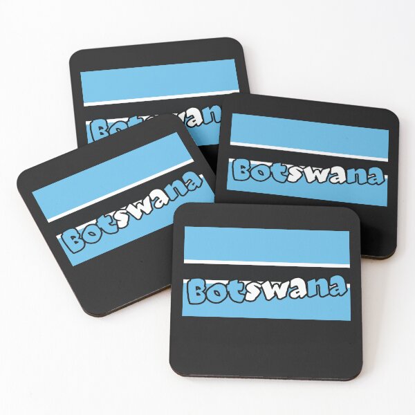 Item preview, Botswana Flag Map State Gaborone designed and sold by AnimalsDH305.
