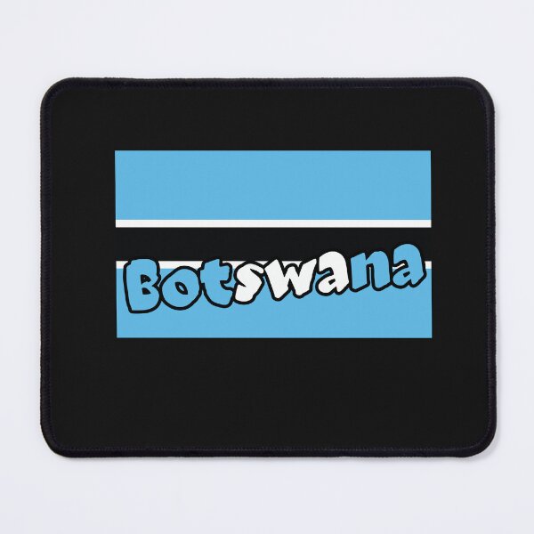 Item preview, Botswana Flag Map State Gaborone designed and sold by AnimalsDH305.