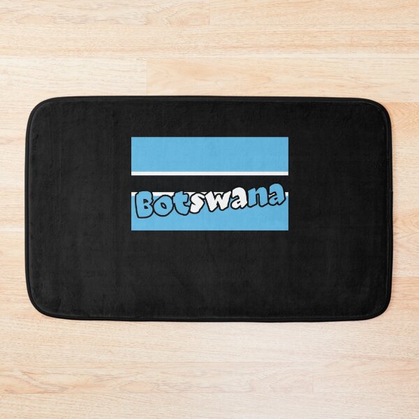 Item preview, Botswana Flag Map State Gaborone designed and sold by AnimalsDH305.