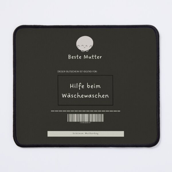Item preview, Beste Mama - DIESER GUTSCHEIN IST GÜLTIG FÜR: HILFE BEIM WÄSCHE WASCHEN designed and sold by RM-Journey.