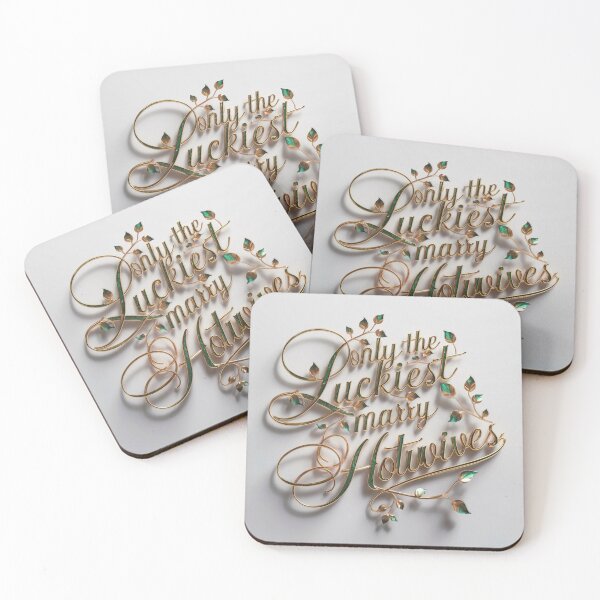 Item preview, Only The Luckiest Marry Hotwives designed and sold by Vixen-Games.