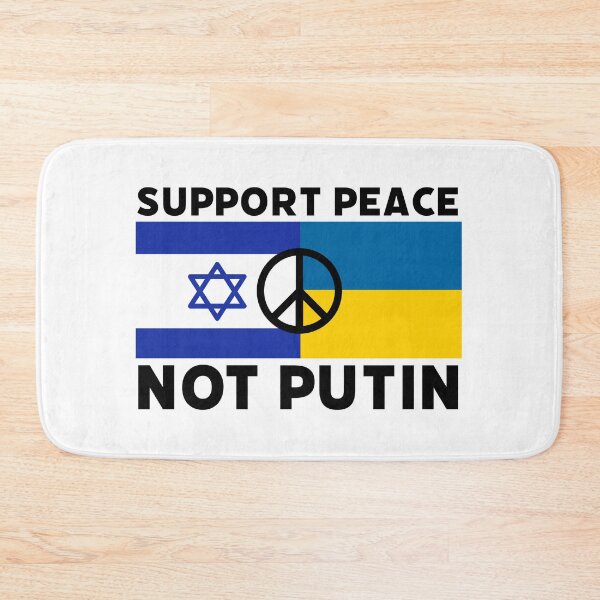 Item preview, Support peace not Putin  designed and sold by Rachel the Artist .