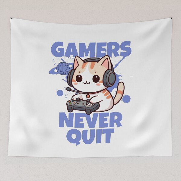 Item preview, Professional Gaming Cat designed and sold by LemuellTrends.