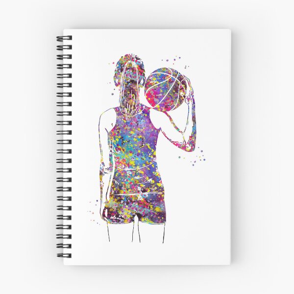 Item preview, Girl Basketball Player With Ball designed and sold by Rosaliartbook.