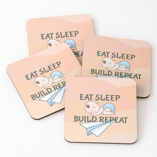Item preview, Eat sleep build repeat..  designed and sold by AWADHESH  CHAURASIA.