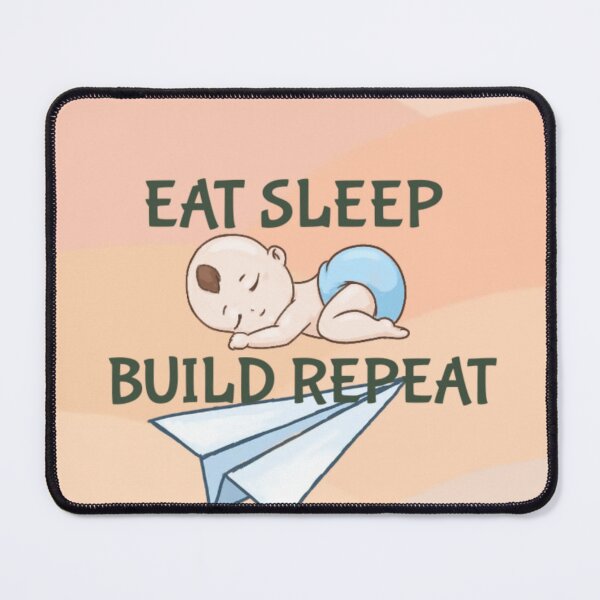Item preview, Eat sleep build repeat.. designed and sold by AWADHESH CHAURASIA.
