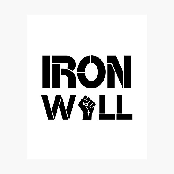 Item preview, Iron Will - Smal Iron fist  designed and sold by Weknes.