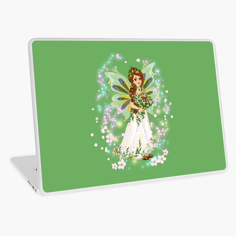 Item preview, Laptop Skin designed and sold by FairyBookClub.