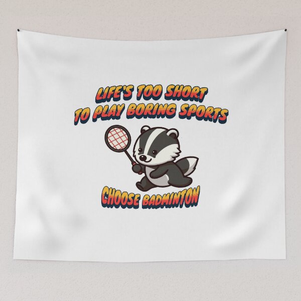 Item preview, Shuttlecock Badger designed and sold by LemuellTrends.