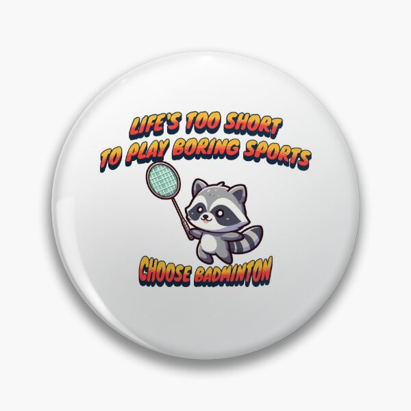 Item preview, Shuttlecock Raccoon designed and sold by LemuellTrends.