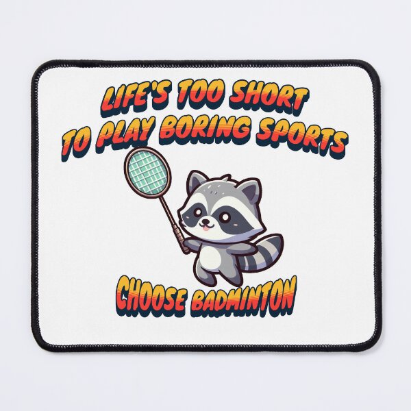 Item preview, Shuttlecock Raccoon designed and sold by LemuellTrends.