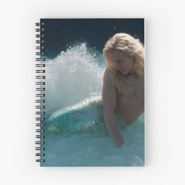 Item preview, Illuminism Style Merman and Waves designed and sold by piscesmermaid.