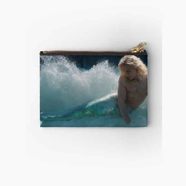 Item preview, Illuminism Style Merman and Waves designed and sold by piscesmermaid.
