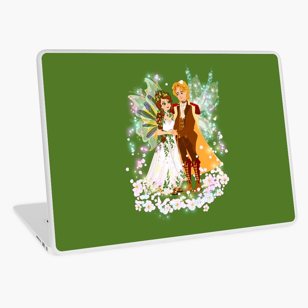 Item preview, Laptop Skin designed and sold by FairyBookClub.