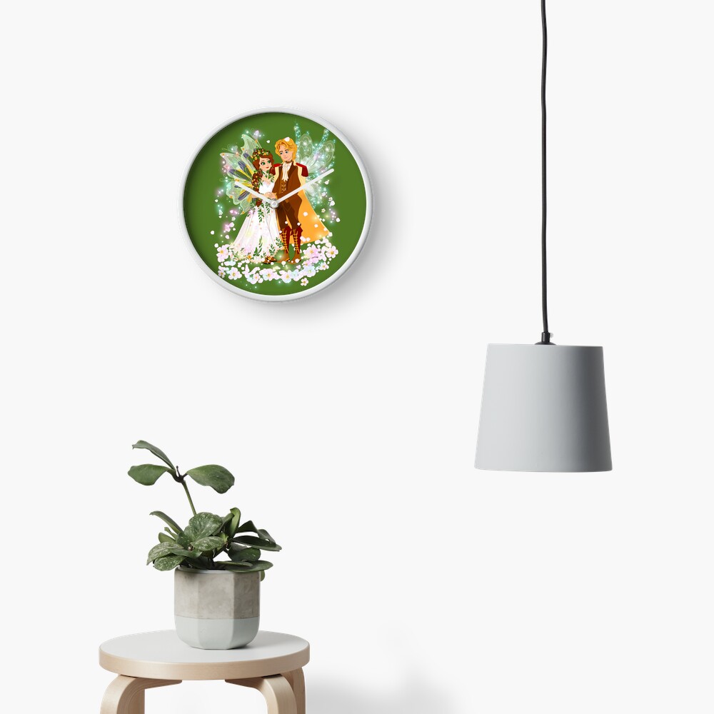 Item preview, Clock designed and sold by FairyBookClub.
