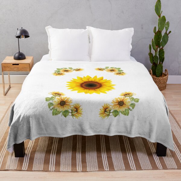 Item preview, A Sunflower surrounded by a Sunflower Border. designed and sold by CanterburyLane.