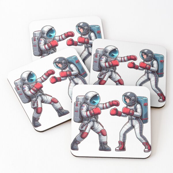 Item preview, Galactic Guardian Astronaut’s Thai Boxing Odyssey  designed and sold by Martial-Art-23.