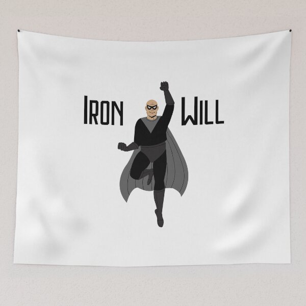 Item preview, Iron Will - Superhero Strength and Determination designed and sold by Weknes.