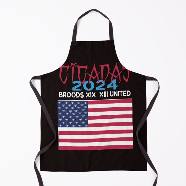 Item preview, CICADA MAP 2024 , United Broods of America ,inspired by American flag designed and sold by Meedbubble2-0.