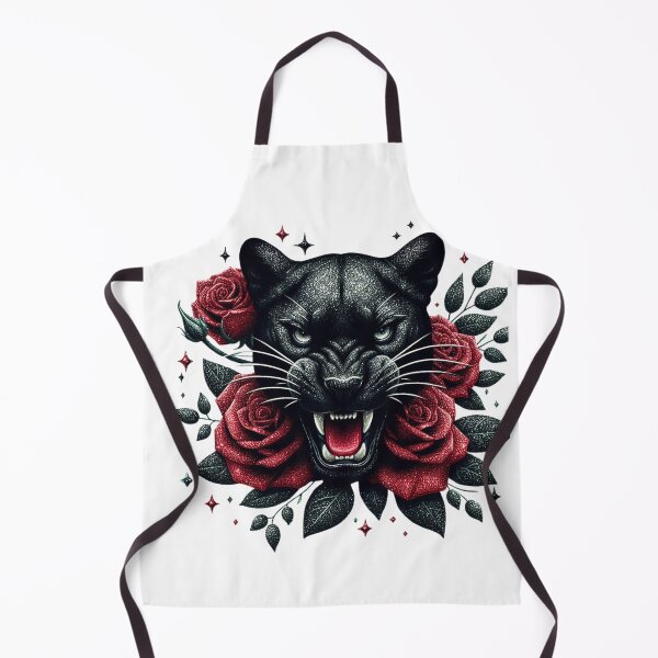 Item preview, Black Panther and Red Roses designed and sold by Mark Cannon.