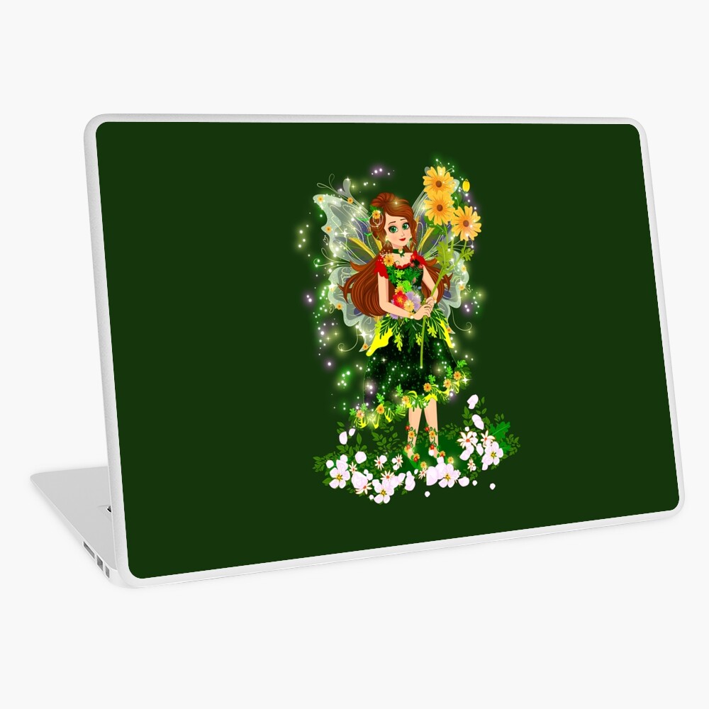 Item preview, Laptop Skin designed and sold by FairyBookClub.