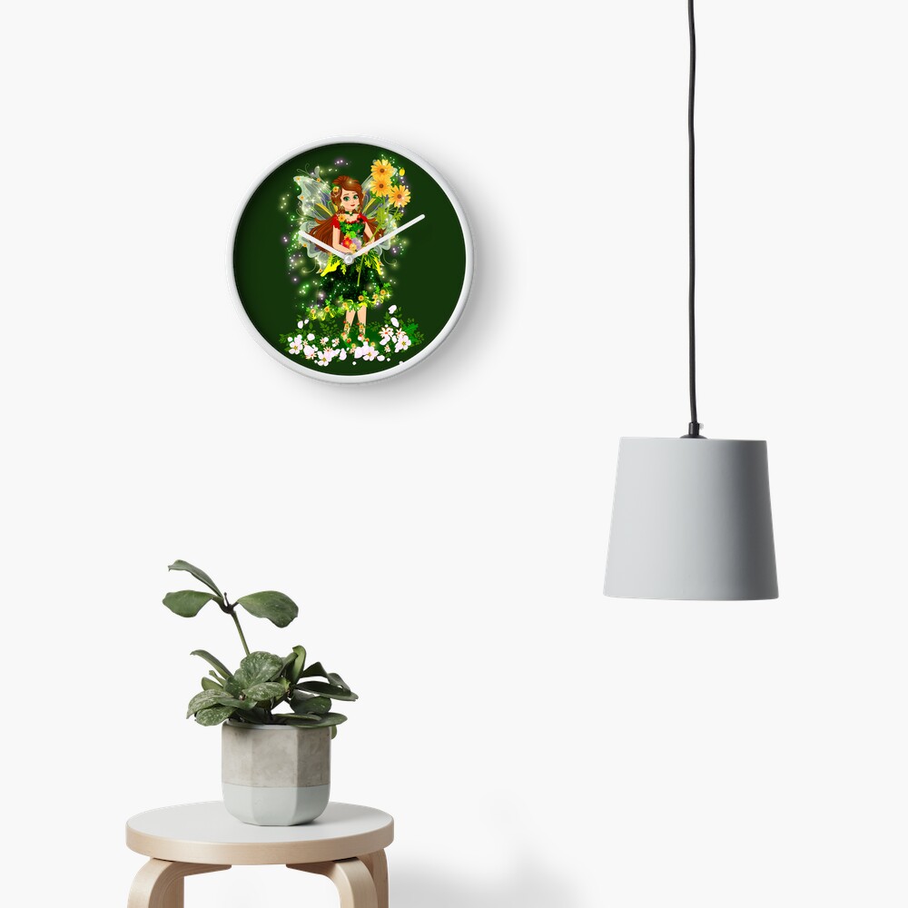 Item preview, Clock designed and sold by FairyBookClub.
