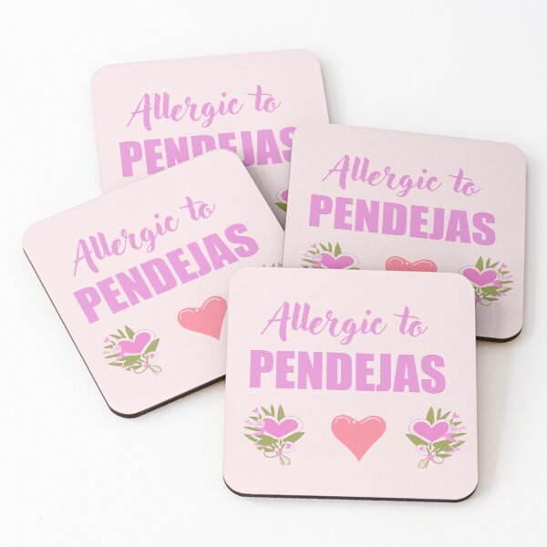Item preview,  "Allergic to Pendejas" Tee Shirt ??‍♀️ designed and sold by La Loca.
