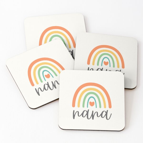 Item preview, Nana - For Grandma - Colorful Rainbow - Heart - Family Reunion designed and sold by patternjp.
