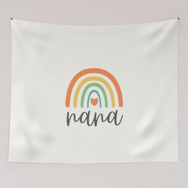 Item preview, Nana - For Grandma - Colorful Rainbow - Heart - Family Reunion designed and sold by patternjp.
