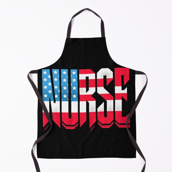Item preview, Patriotic Nurse Flag Letter Art designed and sold by BeansHotTees.