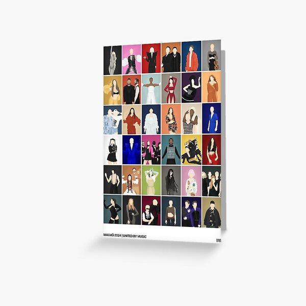 Item preview, Eurovision 2024 Artists designed and sold by balpez.