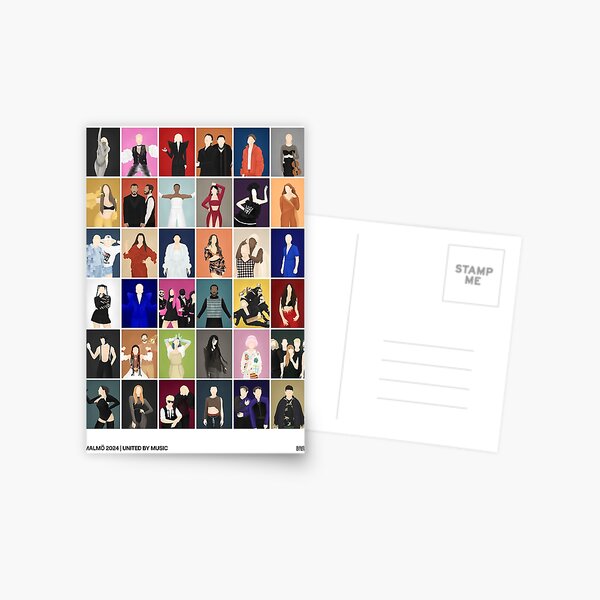 Item preview, Eurovision 2024 Artists designed and sold by balpez.