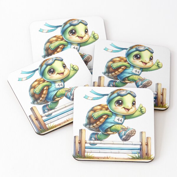 Item preview, Cute Turtle in motion! designed and sold by fribabywonder.
