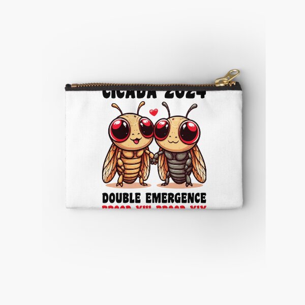 Item preview, Cicada 2024 Double Emergence Brood XIII And Brood XIX Insect designed and sold by Stick-Artistry.